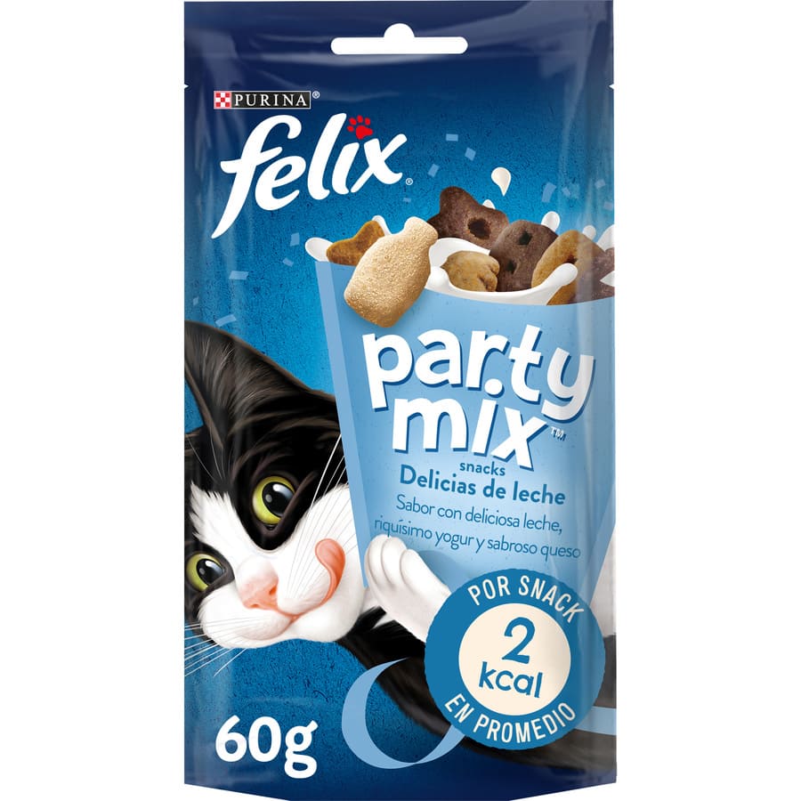 Felix Party Mix Bocaditos de Leche para gatos